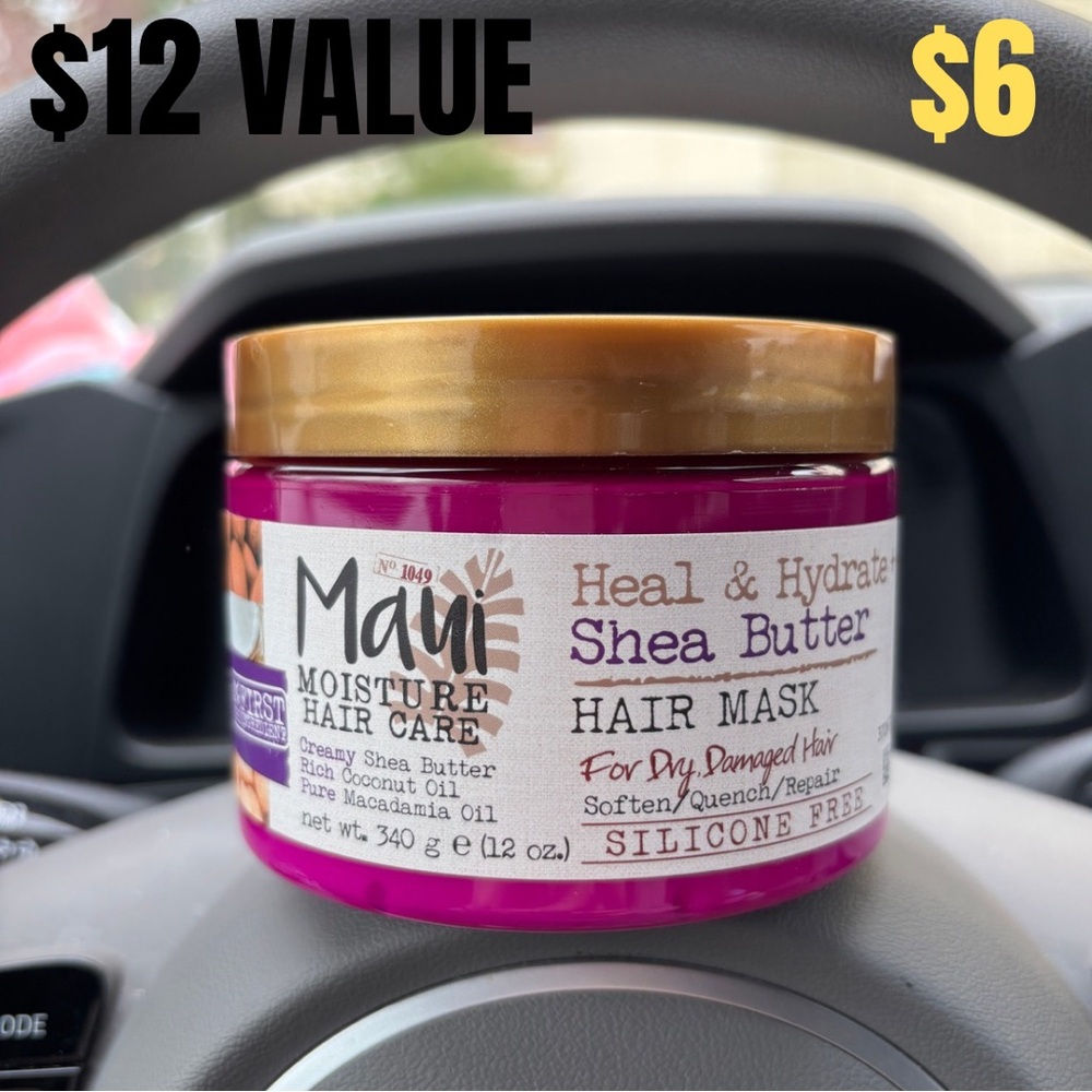 Shea moisture hair mask
